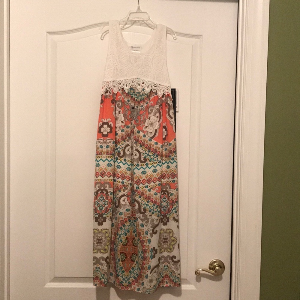 Bonnie Jean Girls size 10 maxi dress